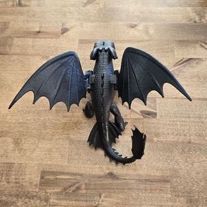 How to Train Your Dragon Night Fury Toothless Dragon Action Figure Black